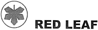 RED LEAF logo