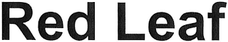 RED LEAF logo