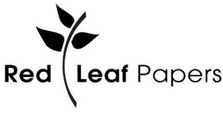 RED LEAF PAPERS logo