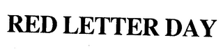 RED LETTER DAY logo