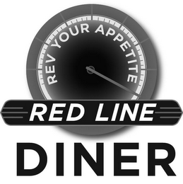 RED LINE DINER REV YOUR APPETITE logo