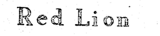 RED LION logo
