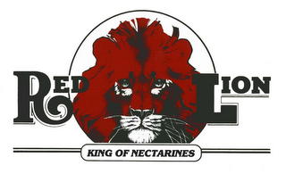 RED LION KING OF NECTARINES logo