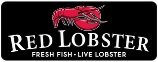 RED LOBSTER FRESH FISH · LIVE LOBSTER logo