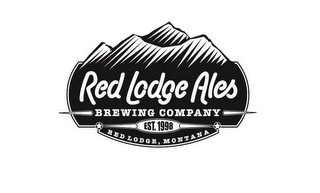 RED LODGE ALES BREWING COMPANY RED LODGE MONTANA logo