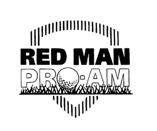 RED MAN PRO-AM logo
