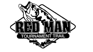 RED MAN TOURNAMENT TRAIL logo