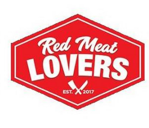 RED MEAT LOVERS EST. 2017 logo