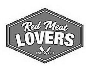 RED MEAT LOVERS EST. 2017 logo