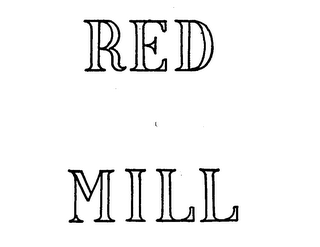 RED MILL logo