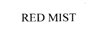 RED MIST logo