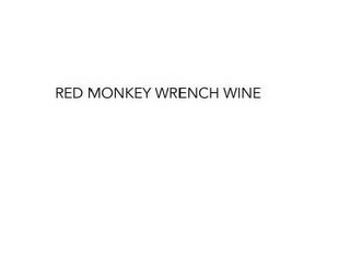 RED MONKEY WRENCH WINE logo