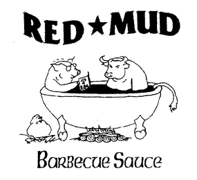 RED MUD BARBECUE SAUCE logo