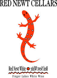RED NEWT CELLARS RED NEWT WHITE FINGER LAKES WHITE WINE logo