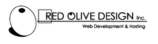 RED OLIVE DESIGN INC.  WEB DEVELOPMENT& HOSTING logo