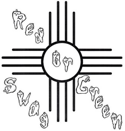 RED OR GREEN SWAG logo