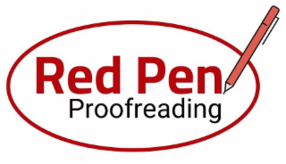 RED PEN PROOFREADING logo