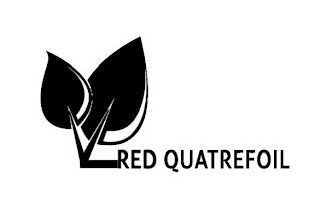 RED QUATREFOIL logo