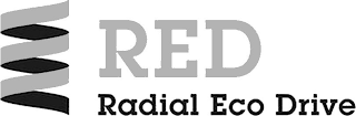 RED RADIAL ECO DRIVE logo