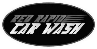 RED RAPID CAR WASH logo