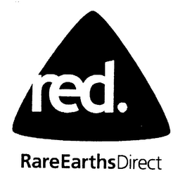 RED. RAREEARTHSDIRECT logo