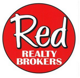 RED REALTY BROKERS logo