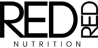RED RED NUTRITION logo