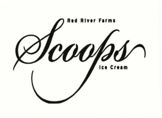 RED RIVER FARMS SCOOPS ICE CREAM logo