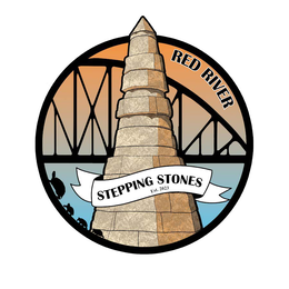 RED RIVER STEPPING STONES EST. 2023 logo