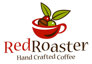 RED ROASTER HAND CRAFTED COFFEE logo