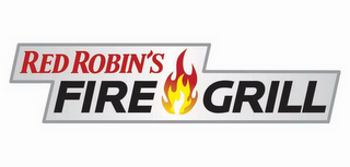 RED ROBIN'S FIRE GRILL logo