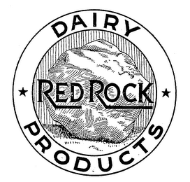 RED ROCK DAIRY PRODUCTS logo