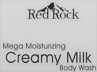 RED ROCK MEGA MOISTURIZING CREAMY MILK BODY WASH logo