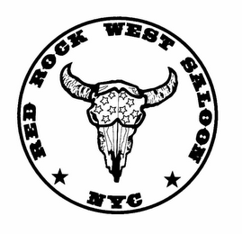 RED ROCK WEST SALOON NYC logo