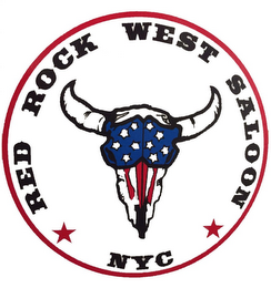 RED ROCK WEST SALOON NYC logo