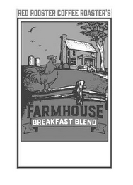RED ROOSTER COFFEE ROASTER'S FARMHOUSE BREAKFAST BLEND logo