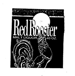 RED ROOSTER MALT LIQUOR 40 OZ. logo