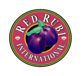 RED RUBI INTERNATIONAL logo