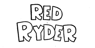 RED RYDER logo