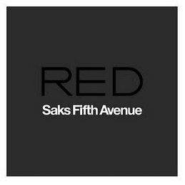 RED SAKS FIFTH AVENUE