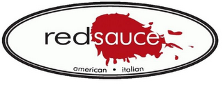 RED SAUCE AMERICAN · ITALIAN logo