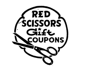 RED SCISSORS GIFT COUPONS logo