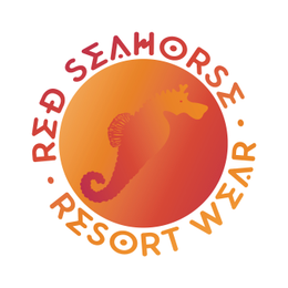 RED SEAHORSE RESORT WEAR logo