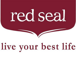 RED SEAL LIVE YOUR BEST LIFE logo