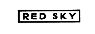 RED SKY logo