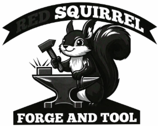RED SQUIRREL FORGE AND TOOL logo