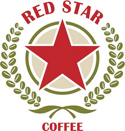RED STAR COFFEE logo