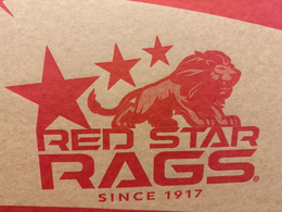 RED STAR RAGS SINCE 1917 logo