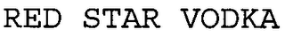 RED STAR VODKA logo