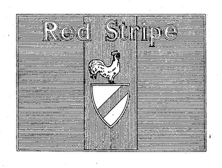 "RED STRIPE" logo